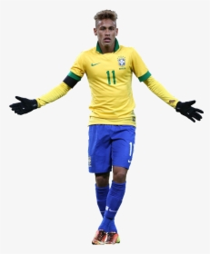 Neymar 11 Brazil Png Team Football - Neymar Brazil Png, Transparent Png, Free Download