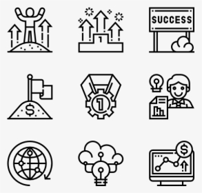 Business Success - Work Icon, HD Png Download, Free Download