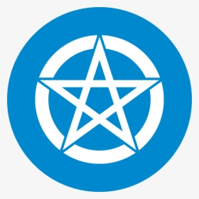 Star With A Circle Around, HD Png Download, Free Download