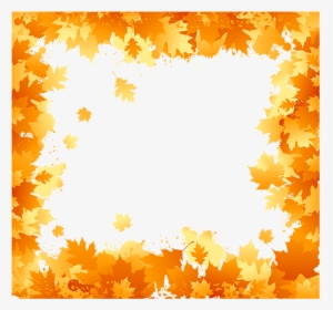 Png Autumn Leaves Frames, Transparent Png, Free Download
