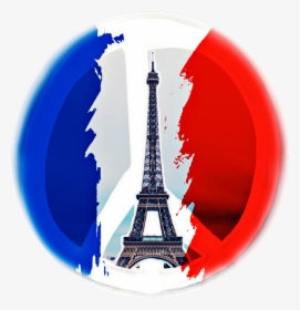 #france #drapeau #drapeaufrance #frenchflag #paris - Eiffel Tower, HD Png Download, Free Download