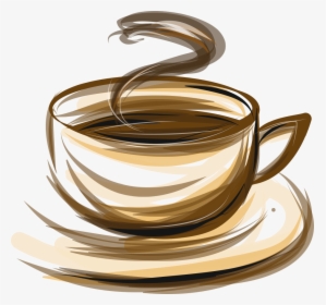 Coffee Tea Cafe Espresso - Png Free Vector Coffee, Transparent Png, Free Download