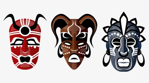 African Tribal Mask Clipart - Princess And The Frog Voodoo Masks, HD Png Download, Free Download