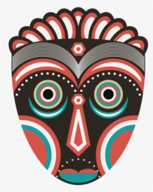 Lulua Ethnic Tribal Mask - Art Traditional African Masks, HD Png Download, Free Download