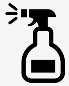 Cleaning Spray Bottle Icon, HD Png Download, Free Download