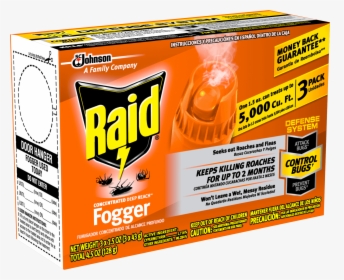 Raid Concentrated Deep Reach Fogger - Raid Fogger, HD Png Download, Free Download