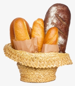 Baked Bread Png Clipart - Hot Dog Bun, Transparent Png, Free Download