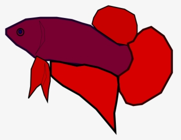 File - Betta Splendens - Svg - Siamese Fighting Fish, HD Png Download, Free Download