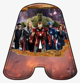 Alfabeto Os Vingadores 2 Png Letras - Transparent Background Avengers Png, Png Download, Free Download