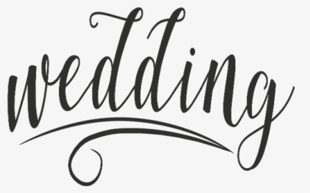 Wedding Word Art Png - Transparent Wedding Text Png, Png Download, Free Download