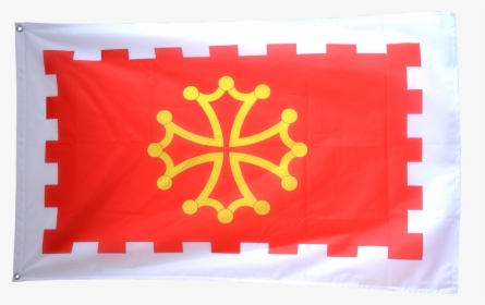 Drapeau France Aude - Languedoc Roussillon, HD Png Download, Free Download