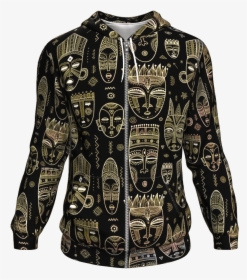 Africa Mask All-over Hoodie"  Class= - Hoodie, HD Png Download, Free Download