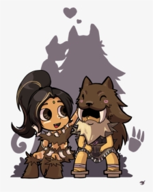 Nida & Udyr - League Of Legends Udyr And Nidalee, HD Png Download, Free Download