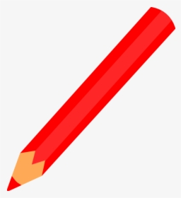 Pencil Red Clip Art - Red Stripe Transparent Background, HD Png Download, Free Download