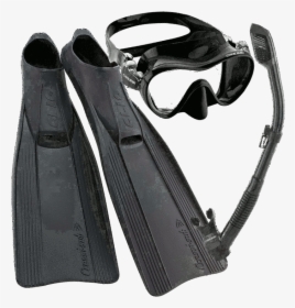 Professionals Diving Mask And Long Fins Set, HD Png Download, Free Download