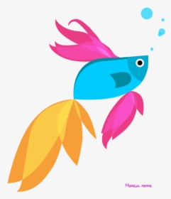 Fish Vector Betta - Windows 8.1 Betta Fish, HD Png Download, Free Download