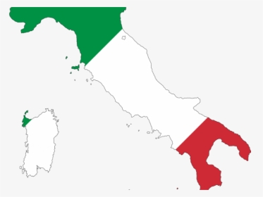 World Map Flag Clipart Png Transparent Png , Png Download - Italy Map Flag Background, Png Download, Free Download