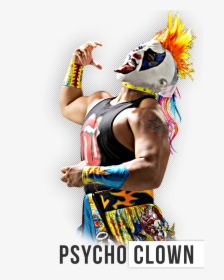 Clip Art Luchador Poster - Imágenes De Psycho Clown, HD Png Download, Free Download