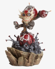 Ziggs League Of Legends Statue, HD Png Download, Free Download