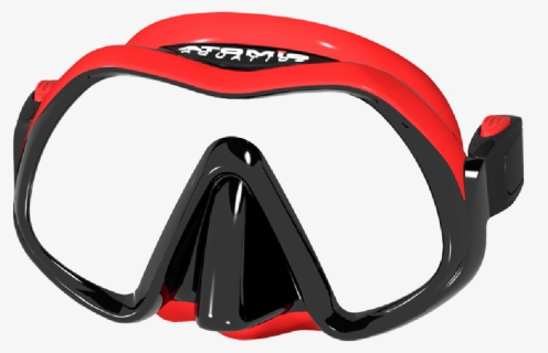 Atomic Aquatics Venom Frameless Mask Red, HD Png Download, Free Download