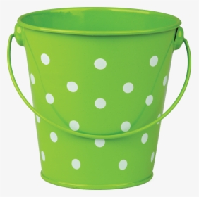 Red Polka Dot Bucket, HD Png Download, Free Download
