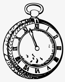 Clip Art Clipart Outline For - Pocket Watch Clipart Free, HD Png Download, Free Download