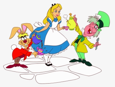 Alice In Wonderland Mad Hatter Cartoon, HD Png Download, Free Download