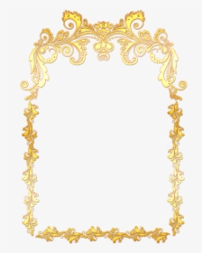 Frame, Decorative, Gold, Ornament - Picture Frame, HD Png Download, Free Download