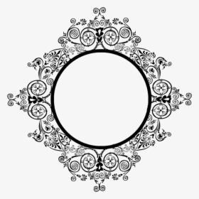 Transparent Circle Frame Vector Png - Round Vintage Frame Png, Png Download, Free Download