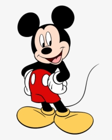 New Mickey Mouse Back View New Standing With His Hands - Lamay Island, HD Png Download, Free Download