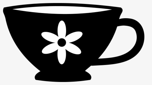 Teacup Silhouette Clip Art, HD Png Download, Free Download