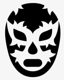Luchador Mask Rubber Stamp"  Class="lazyload Lazyload - Lucha Libre Mask Icon, HD Png Download, Free Download