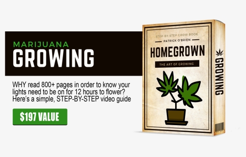 Marijuana Grow Book - Herbal, HD Png Download, Free Download