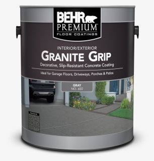 Behr Granite Grip Concrete Paint Colors, HD Png Download, Free Download