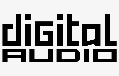 Digital Audio Logo Black And White - Digital Audio, HD Png Download, Free Download