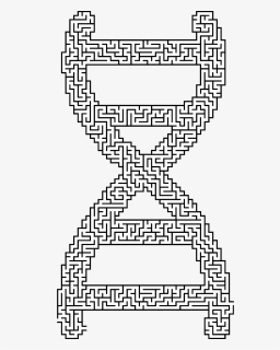 Dna Helix Maze Clip Arts - Dna Maze, HD Png Download, Free Download