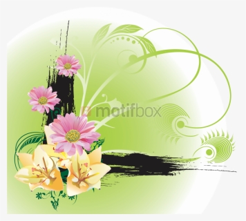 Floral Vector - Artificial Flower, HD Png Download, Free Download