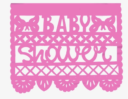 Papel Picado Baby Shower - Papel Picado Baby Sjower Png, Transparent Png, Free Download