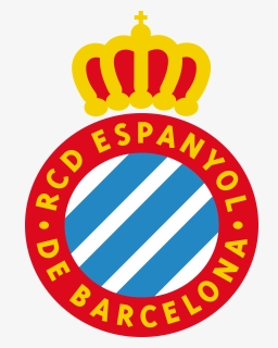 Espanyol Logo Escudo Real Club Deportivo Espanyol - Rcd Espanyol Png, Transparent Png, Free Download