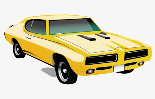American Muscle Cars Clipart - Pontiac Gto Png, Transparent Png, Free Download