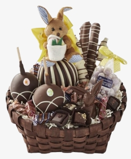 Easter Chocolate Basket Png Pic Background - Mishloach Manot, Transparent Png, Free Download