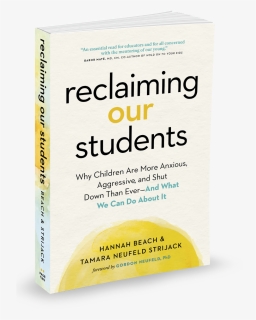 Reclaiming Our Students Book Cover, HD Png Download, Free Download
