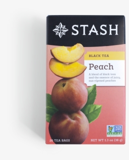 Stash - Peach - Front - Stash Tea 20 Ct, HD Png Download, Free Download