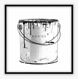 Black And White Gucci Wall Prints, HD Png Download, Free Download