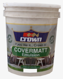 Crown Covermatt White Emulsion, HD Png Download, Free Download