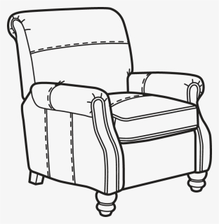 Bay Bridge Nuvo Power High-leg Recliner Without Nailhead - Recliner, HD Png Download, Free Download