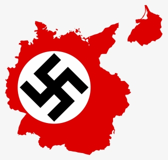Nazi Flag Hd Png - Nazi Germany Flag Map, Transparent Png, Free Download