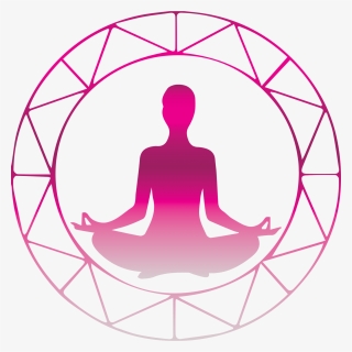 Meditation Png Freeuse Stock Yoga Huge - Yoga Png In Circle, Transparent Png, Free Download