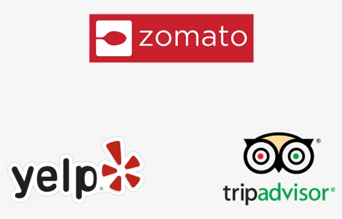 Logos Of Zomato, Yelp, Trip Advisor - Trip Advisor, HD Png Download, Free Download