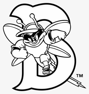 Binghamton Mets Logo Black And White - Binghamton Mets, HD Png Download, Free Download